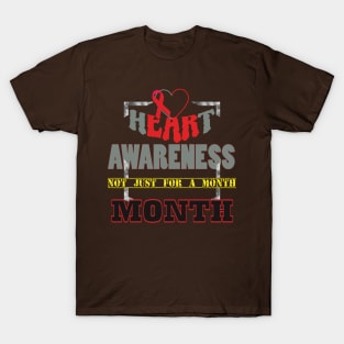 Heart disease awareness month T-Shirt